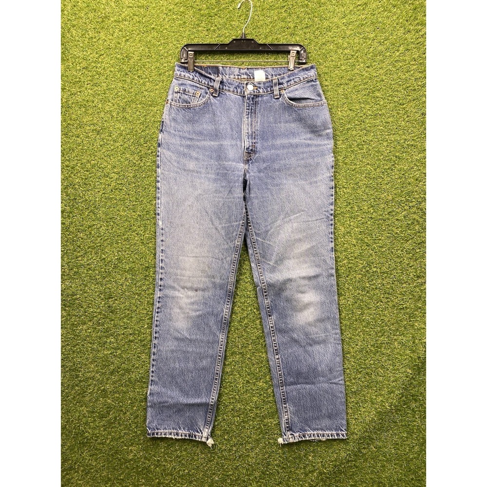 Vintage Levis 512 Jeans Womens 13 JR M Slim Fit Straight Leg Medium Wash Casual